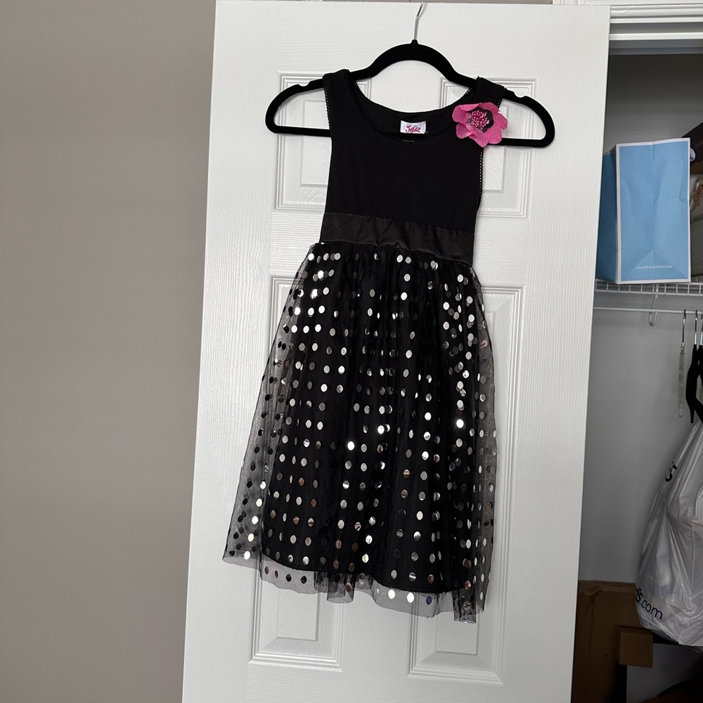 Black and Silver Kids Costume Dress